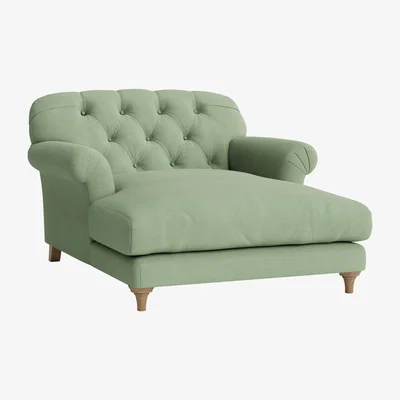 Loaf Truffle Love Seat Chaise