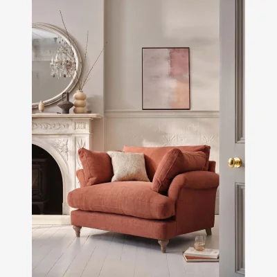 Marks & Spencer BARKER AND STONEHOUSE Isla Snuggle Chair Dark Red