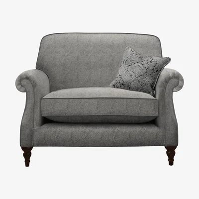 Downtown Parker Knoll Eastbury Fabric Snuggler - Fabric Grade A