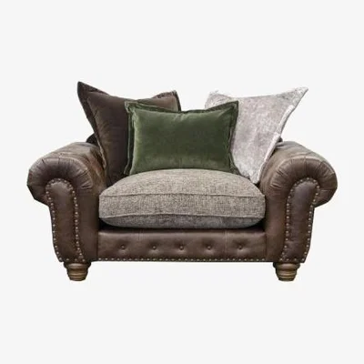 Downtown Alexander & James Wilson Pillow Back Snuggler