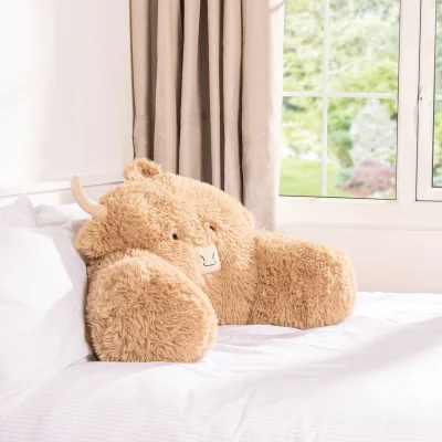 The Range Highland Cow Cuddle Chair - Brown