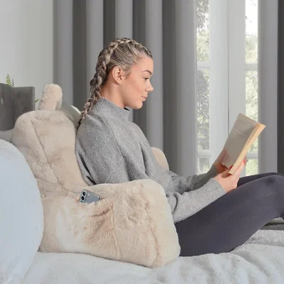 The Range Rabbit Faux Fur Cuddle Chair - Mink