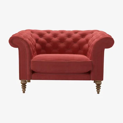 Sofa.com Oscar Loveseat in Indian Summer Easy Cotton