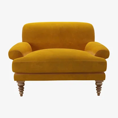 Sofa.com Saturday Loveseat in Amber Smart Velvet - sofa.com