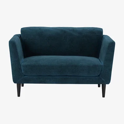 Sofa.com Holly Loveseat in Mineral Mist Speckled Chenille