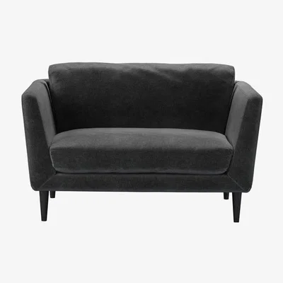 Sofa.com Holly Loveseat in Armour Smart Velvet - sofa.com