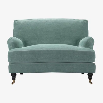 Sofa.com Bluebell Loveseat (breaks down) in Sea Spray Aquaclean Clever Chenille