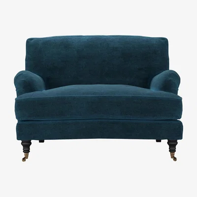 Sofa.com Bluebell Loveseat (breaks down) in Mineral Mist Speckled Chenille