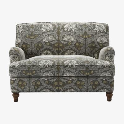Sofa.com Bluebell Loveseat Sofa Bed in African Marigold Velvet Iron