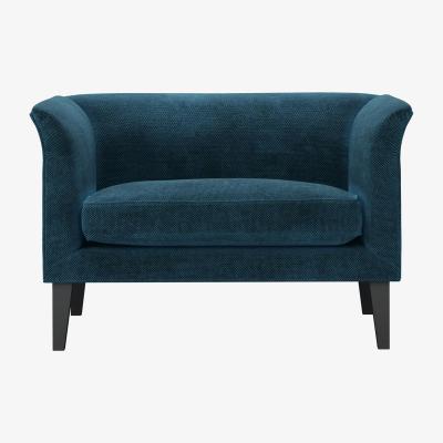Sofa.com Fingal Loveseat in Mineral Mist Speckled Chenille