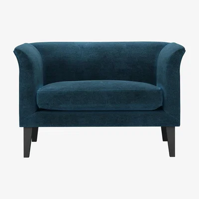 Sofa.com Fingal Loveseat in Mineral Mist Speckled Chenille