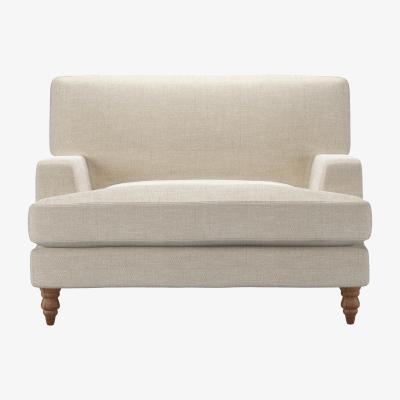 Sofa.com Isla Loveseat in Jasmine Silky Jacquard Weave