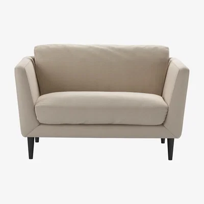 Sofa.com Holly Loveseat in Elderflower Organic Smart Cotton