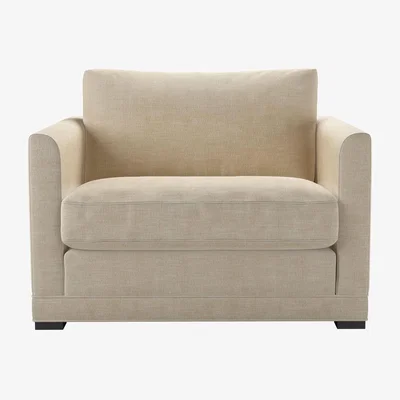 Sofa.com Aissa Loveseat in Chantilly Aquaclean Clever Chenille