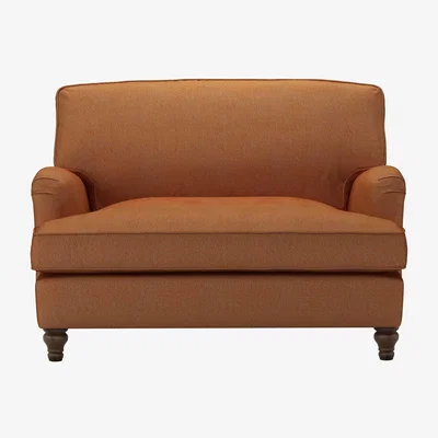 Sofa.com Bluebell Loveseat Sofabed in Saffron Heathland Weave - sofa.com
