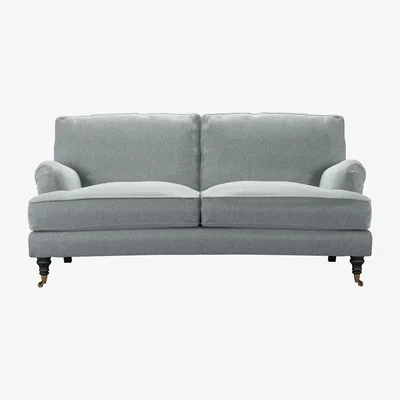 Sofa.com Bluebell 2.5 Seat Sofa (breaks down) in Cirrus Smart Slubby Cotton - sofa.com