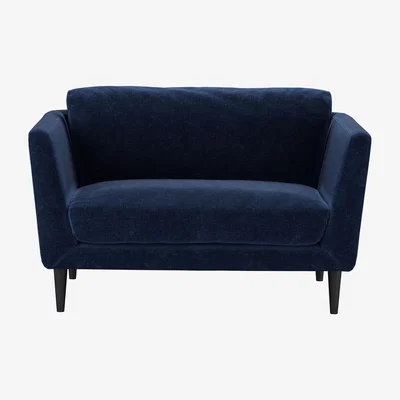 Sofa.com Holly Loveseat in Port Royal Aquaclean Clever Chenille