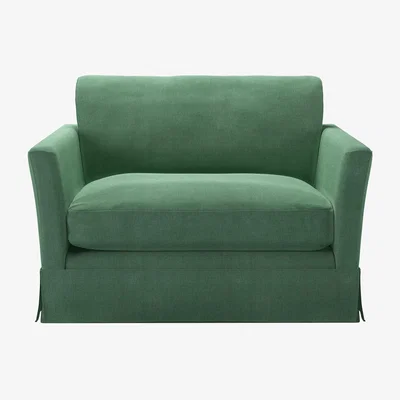 Sofa.com Otto Loveseat in Celadon Easy Cotton