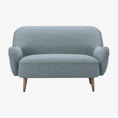 Sofa.com Percy Loveseat in Hydrangea Highland Tweed - sofa.com
