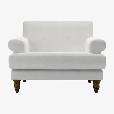 Sofa.com Remy Loveseat in Pumice House Basket Weave - sofa.com