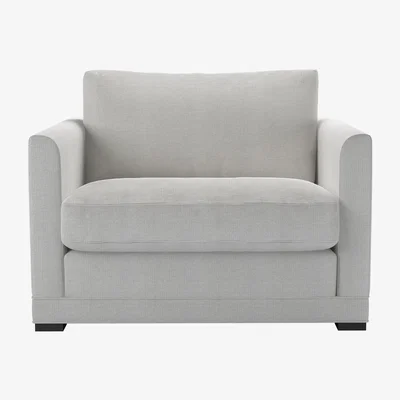 Sofa.com Aissa Loveseat in Pumice House Basket Weave - sofa.com