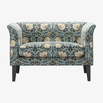 Sofa.com Fingal Loveseat in Pimpernel Velvet Indigo