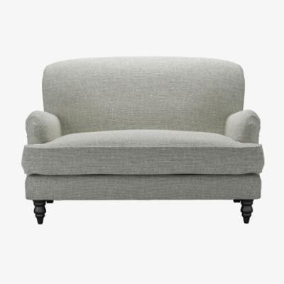 Sofa.com Snowdrop Loveseat in Grey Marl Highland Tweed - sofa.com