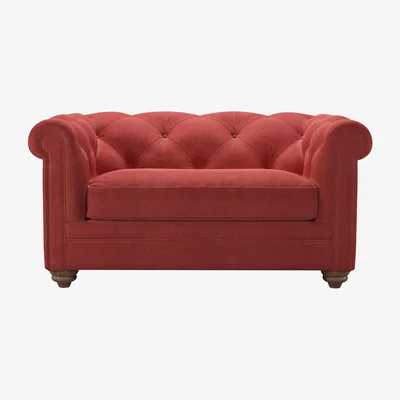 Sofa.com Patrick Loveseat in Indian Summer Easy Cotton