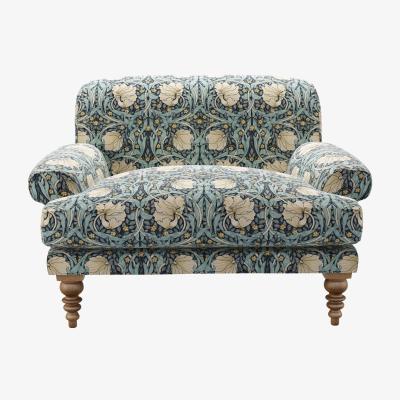Sofa.com Saturday Loveseat in Pimpernel Velvet Indigo
