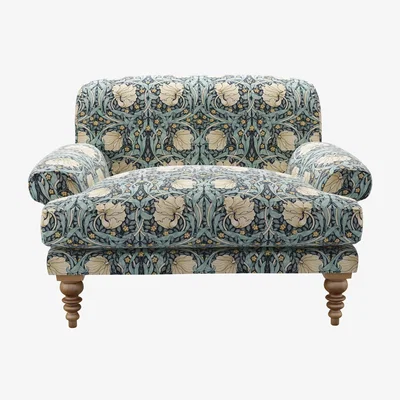 Sofa.com Saturday Loveseat in Pimpernel Velvet Indigo