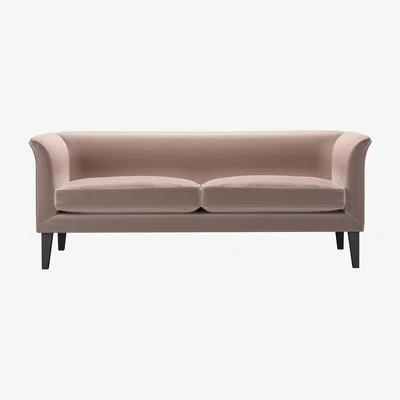 Sofa.com Fingal 2.5 Seat Sofa in Orchid Cotton Matt Velvet - sofa.com