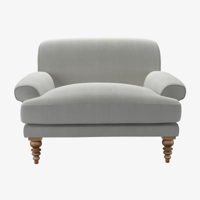 Sofa.com Saturday Loveseat in Wishing Well Organic Smart Cotton