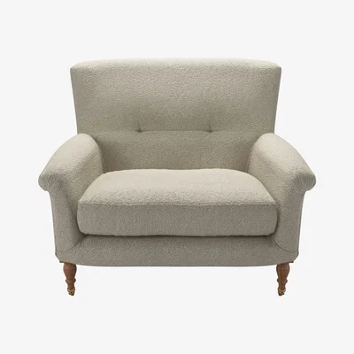 Sofa.com Alderney Loveseat in Salted Caramel Plush Tweed Boucle - sofa.com