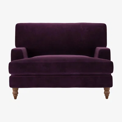 Sofa.com Isla Loveseat in Damson Smart Velvet