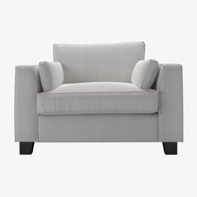 Sofa.com Bowie Loveseat in Harbour Aquaclean Clever Velvet