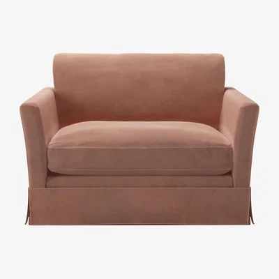 Sofa.com Otto Loveseat in Cosmopolitan Smart Velvet - sofa.com