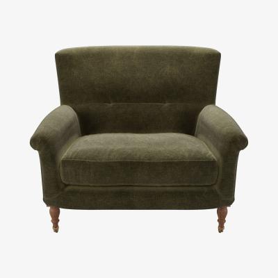Sofa.com Alderney Loveseat in Juniper Aquaclean Clever Chenille