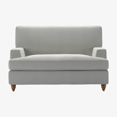 Sofa.com Isla Loveseat Sofa Bed in Wishing Well Organic Smart Cotton