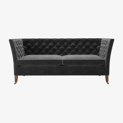 Sofa.com Descartes 2.5 Seat Sofa in Armour Smart Velvet - sofa.com