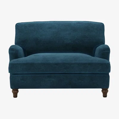 Sofa.com Bluebell Loveseat Sofa Bed in Mineral Mist Speckled Chenille