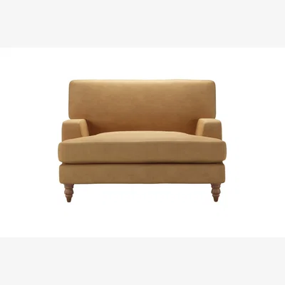Sofa.com Isla Loveseat in Turmeric Powdered Leather - sofa.com