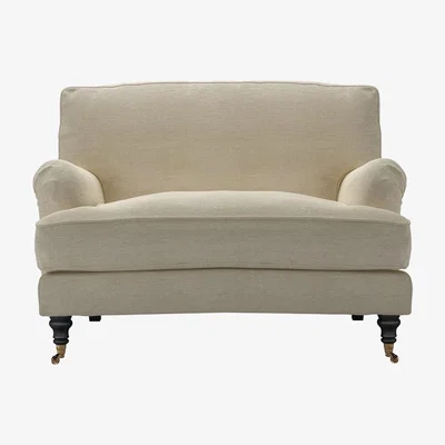 Sofa.com Bluebell Loveseat (breaks down) in Pampas Hygge Smart Linen