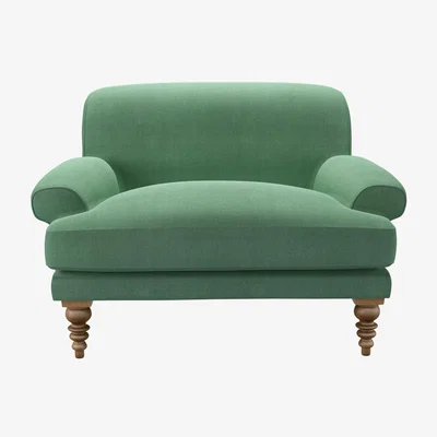 Sofa.com Saturday Loveseat in Celadon Easy Cotton