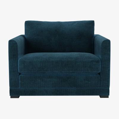 Sofa.com Aissa Loveseat in Mineral Mist Speckled Chenille