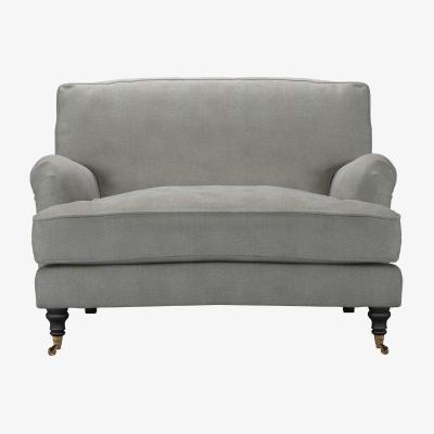 Sofa.com Bluebell Loveseat in Mushroom Heathland Weave - sofa.com