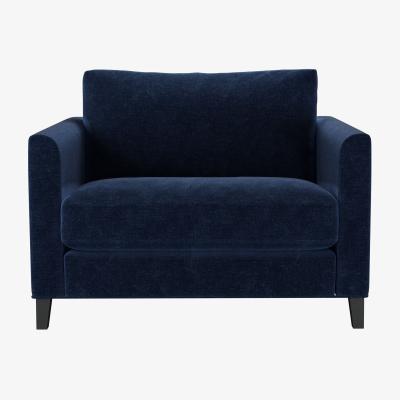 Sofa.com Izzy Loveseat in Port Royal Aquaclean Clever Chenille