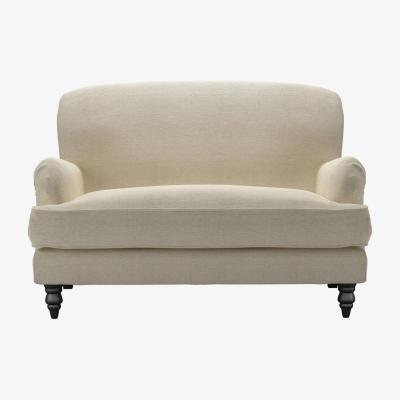 Sofa.com Snowdrop Loveseat in Pampas Hygge Smart Linen