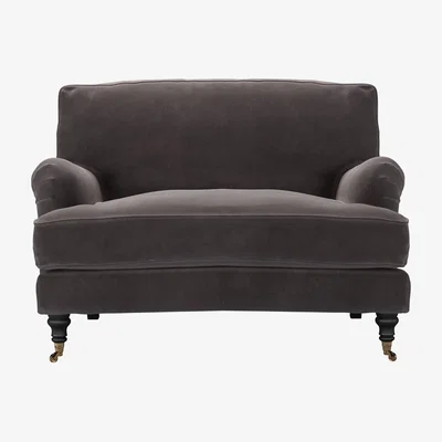 Sofa.com Bluebell Loveseat (breaks down) in Shale Aquaclean Clever Velvet