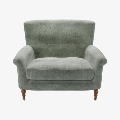Sofa.com Alderney Loveseat in Moonstone Speckled Chenille