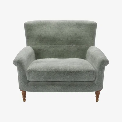 Sofa.com Alderney Loveseat in Moonstone Speckled Chenille